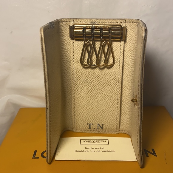 SOLDAuthentic Louis Vuitton Damier Azur Key Case - Picture 5 of 13